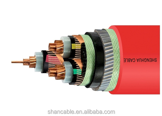 CHINA IEC 61034-2 Feuerbeständiges Kabel XLPE-Isolierung Rauchdichte fournisseur